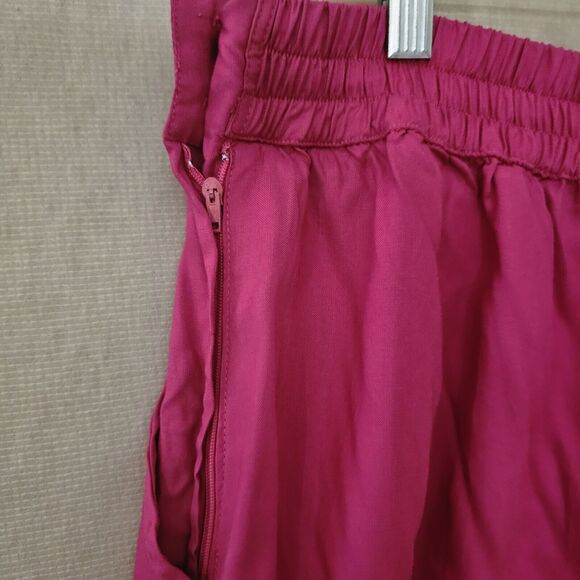 Dalin Pink Beaded Shorts And Top Matching Outfit 1X Sparkle Chic Vacation Bright - Picture 15 of 16